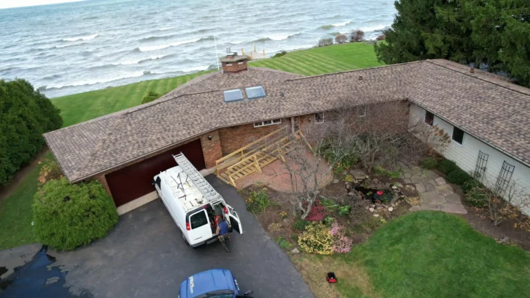 Project Spotlight: Beautiful Lakeside Home in Ontario NY Gets Roofing Upgrade!