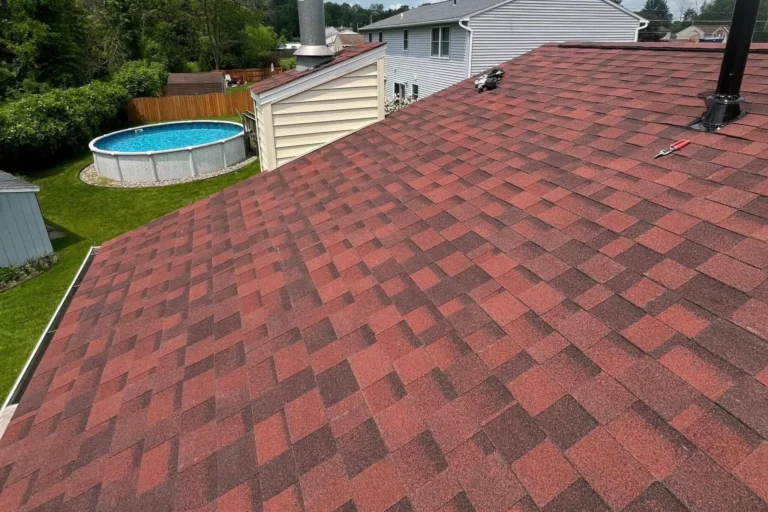 Syracuse Home Gets Beautiful New Red Roof